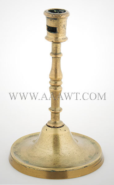 Gothic Candlestick, Brass
Probably French, Probably C. 1550, entire view